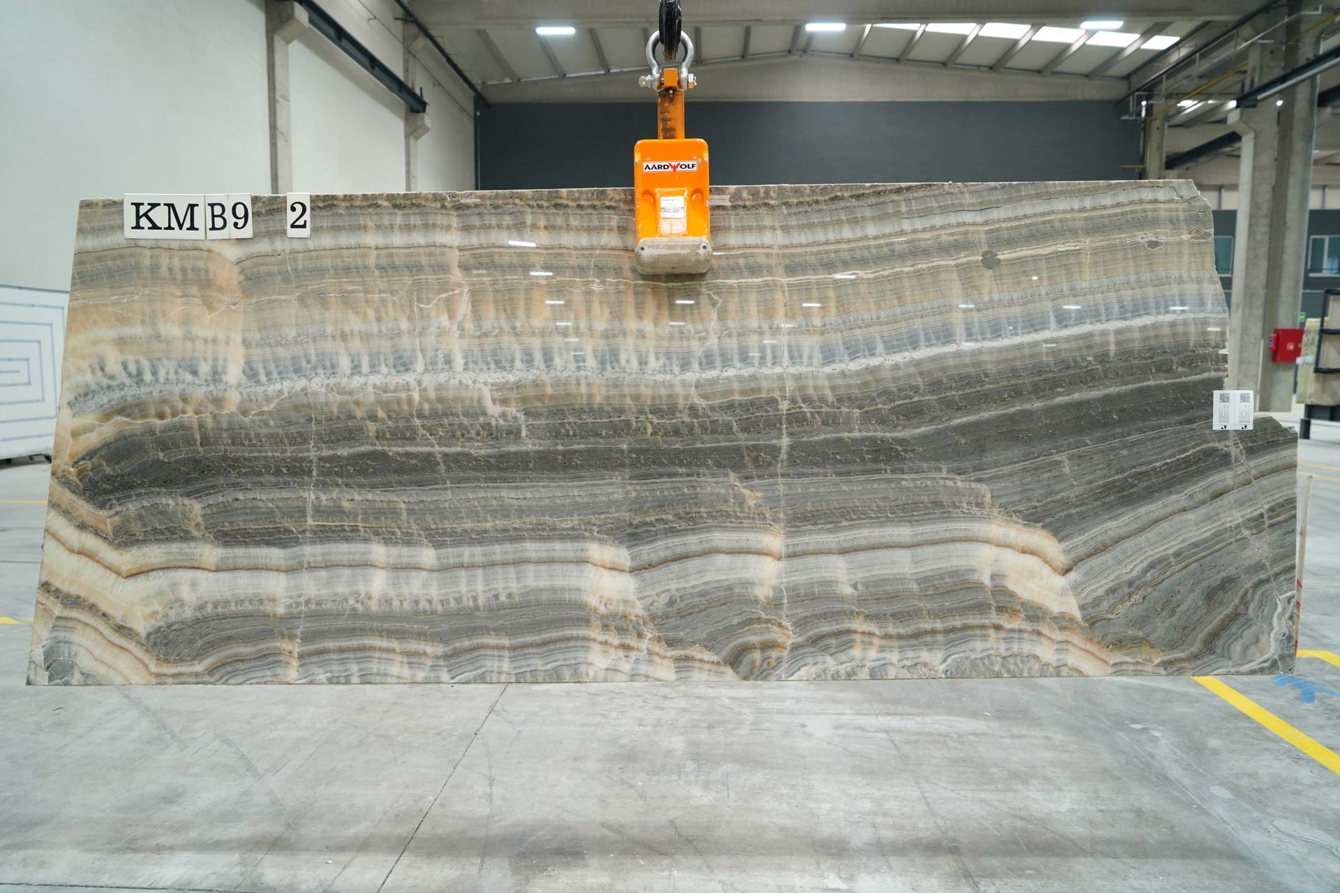 GREY ONYX (VC) KAMER MARBLE